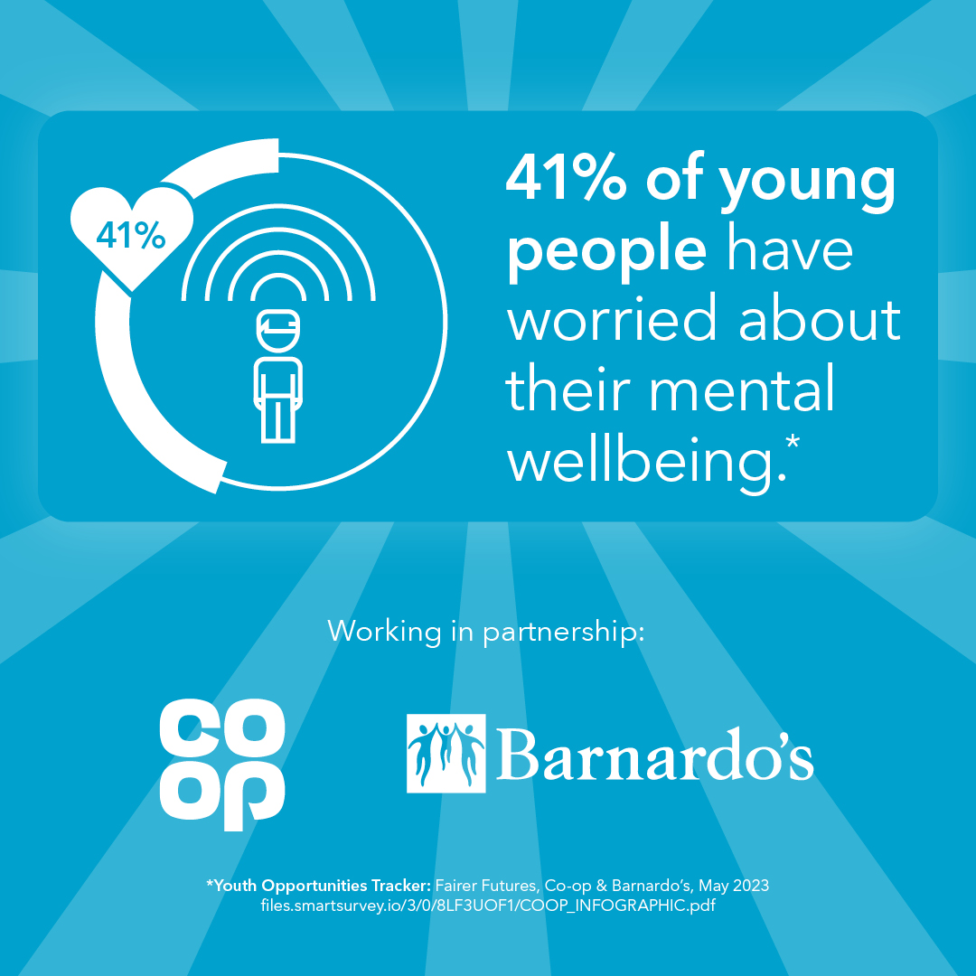That's why at @coopuk they're going BIG for @barnardos to raise £5m and support 750K young people with their immediate and future needs. Let's bring communities together to support young people. Find out more coop.co.uk/SuppotYoungPeo…