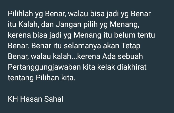 trie_hary's tweet photo. Pilih yang benar.. https://t.co/yP7ut9zvcm