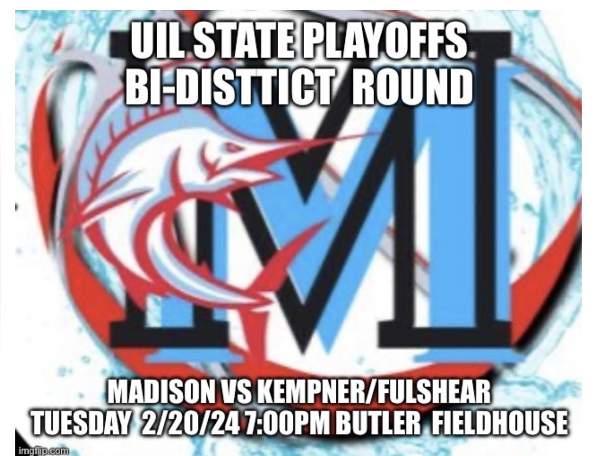 <a href="/hoopinsider/">Hoopinsider</a> <a href="/ihss_houston/">Houston Inside High School Sports</a> <a href="/HTownHSS/">H-Town High School Sports</a> <a href="/RcsSports/">Jim Hicks</a> <a href="/djones8301/">Doug Jones</a> <a href="/MadisonHS_/">James Madison High School</a> <a href="/HISDAthletics/">Houston ISD Athletics & UIL Academics</a> <a href="/MadisonTXFFA/">Madison FFA</a> <a href="/MHSParent2024/">Madison Parents</a> <a href="/Madison_FB/">Madison Football</a> <a href="/LawsonTexans/">Lawson_Texans</a> <a href="/bigsloan32/">Marcus Sloan</a>