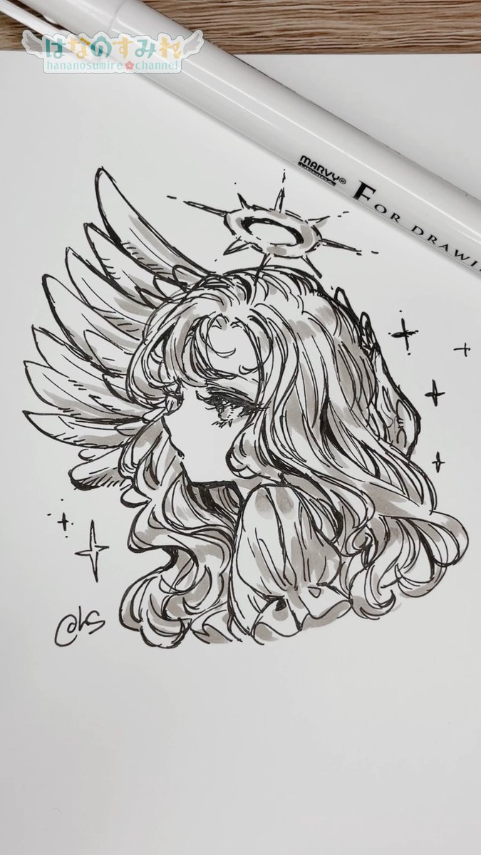 本日の動画アップ!🦜

【ペン一発書き】👼 『その翼でどこへ行こうとも』🎨🦜
▷https://t.co/7qmX6M03Jx

わたしは幸せ者だ 
だっていつだって、どこにでも行ける 
あの人の目の届く限り、どこにへも飛べる

#すみれのアとり絵 #一発書き 