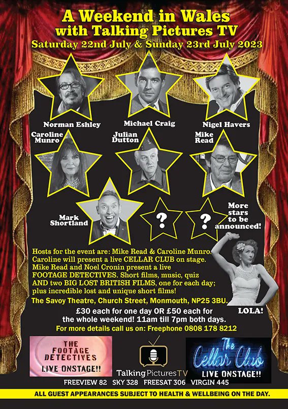 Thanks to the fab crowd and sterling staff at the wonderful <a href="/thelittleleics/">The Little Theatre</a> for a spiffing show last night, especially meeting Dougie Austin who worked on the stage versions of Dads Army. An awfully nice time was had by all. Next stop St. Albans. Renownfilms.co.uk/product-catego…