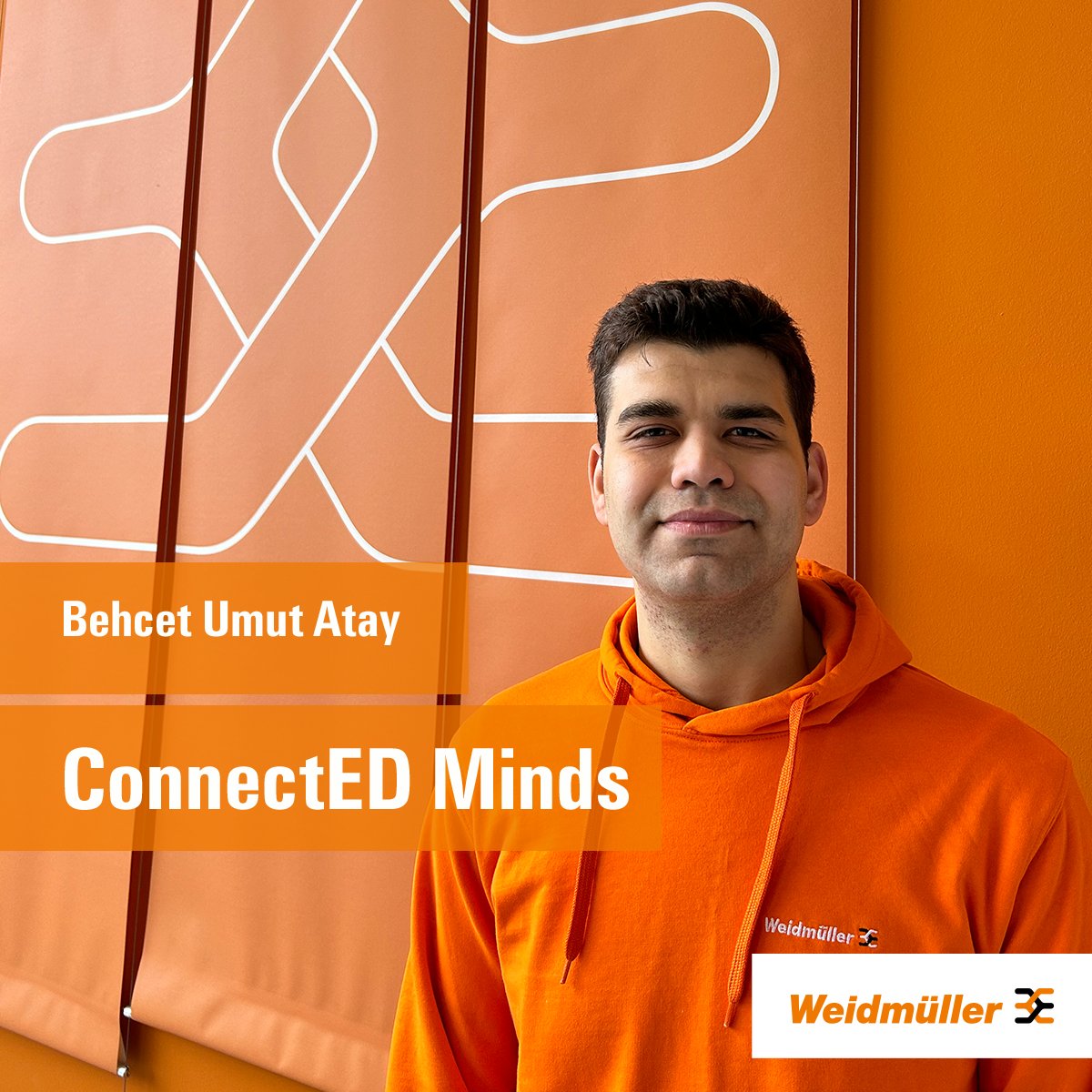 Today marks Umut’s last day at Weidmuller UK as he completes his placement from the ConnectED Minds programme.
Join us in wishing Umut all the best in his future endeavors!
#Weidmuller #ConnectEDminds   #education #thefuture