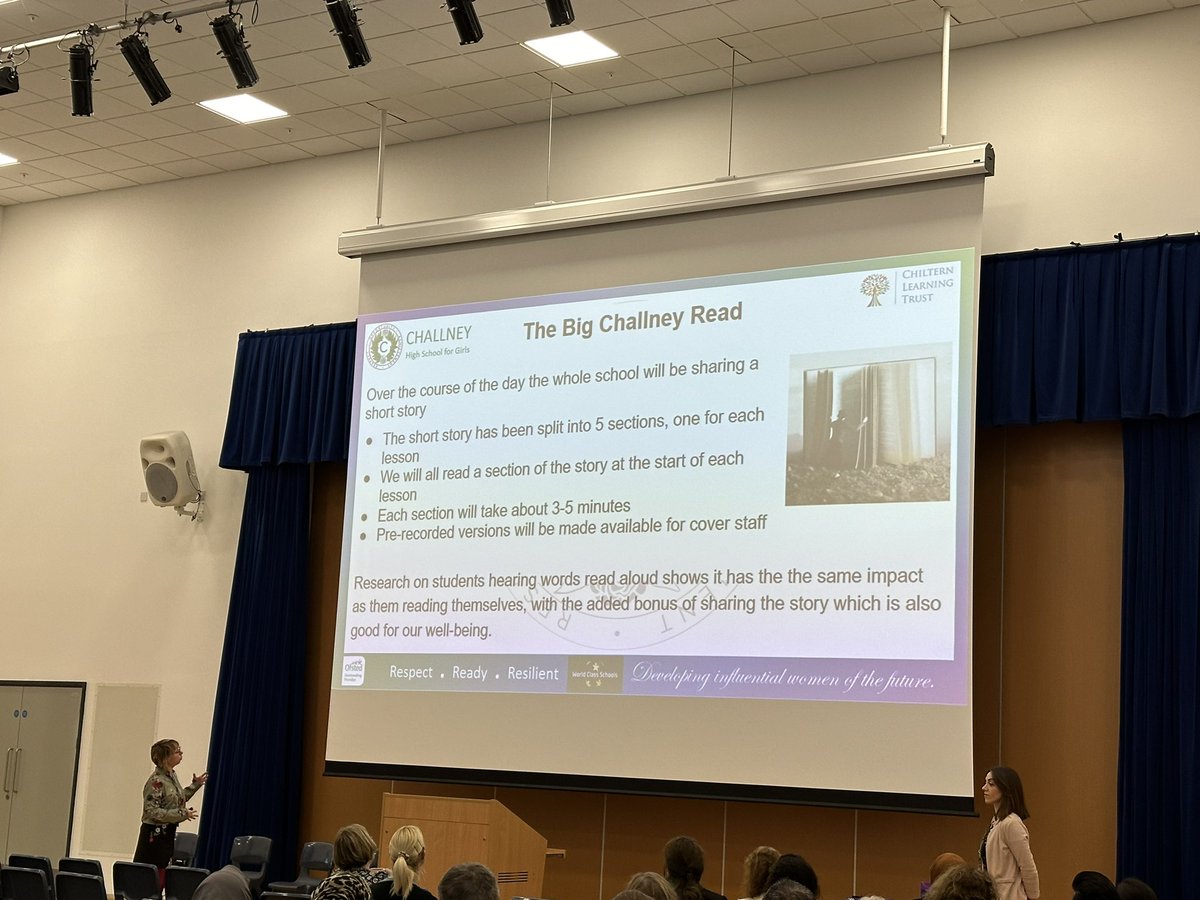 Wonderful to be able to drop into a fantastic staff HITT session preparing for World Book day celebrations and reminding us of the complexities and brilliance of learning to read @Challney_Girls @CHSGEnglish @CHSGLibrary