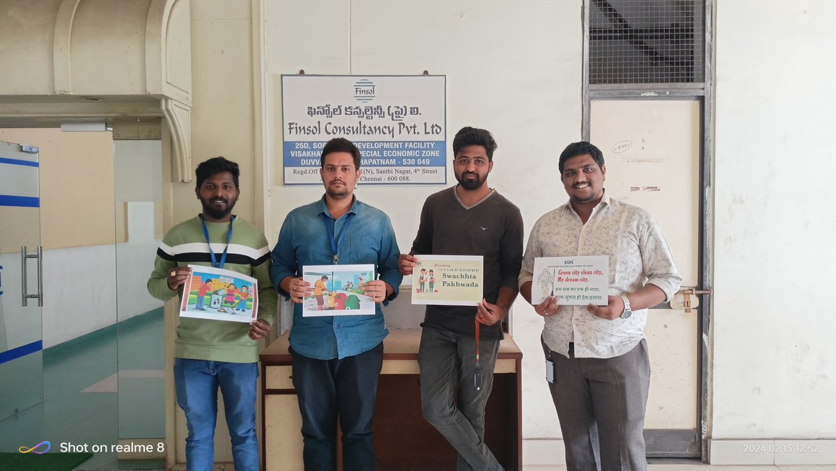 Display of Swachhta slogan with IT Companies on the occasion of #SwachhtaPakhwada @arvindtw @stpiindia #STPIINDIA #SwachhBharatMission #SwachhBharat #SwachhataHiSeva @arvindtw #STPIINDIA @DeveshTyagii @KavithaC8