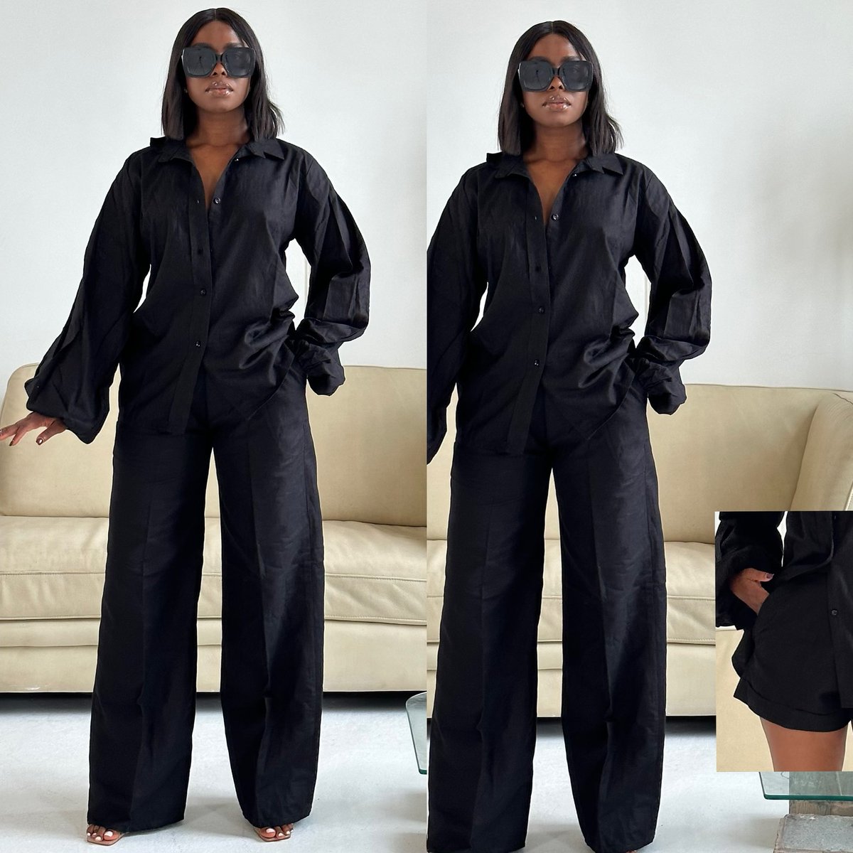 shopenadia's tweet image. This or that? 😍

Shop our;

- EHIOSU pants set
- EHIOSU 3pcs set with shorts 

shopenadia.com