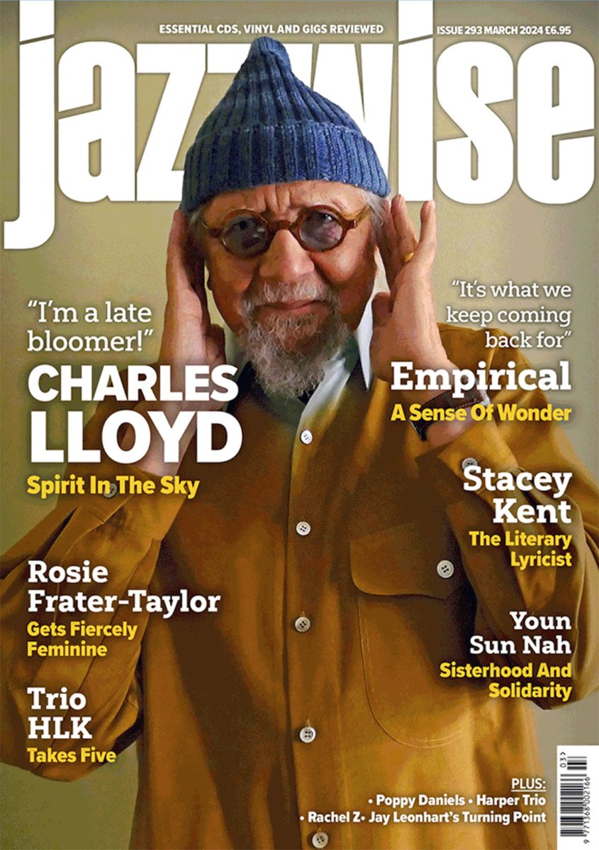 Introducing the March 2024 issue of Jazzwise, featuring Charles Lloyd plus interviews with Empirical, Rosie Frater-Taylor, Stacey Kent and Rachel Z - subscribe here to get your copy >>> jazzwise.com/magazine