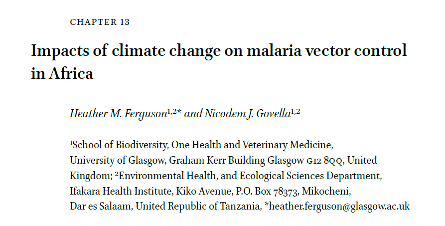 Heather Ferguson (@drheatherferg) on Twitter photo Impact of #climate change on #malaria transmission has rightly received much attention. Here <a href="/GovellaNico/">Nico Govella</a> & I consider a much less explored Q: how will #climate change impact the implementation & efficacy of #vector control interventions? 4 areas discussed brill.com/edcollchap-oa/… Impact of #climate change on #malaria transmission has rightly received much attention. Here <a href="/GovellaNico/">Nico Govella</a> & I consider a much less explored Q: how will #climate change impact the implementation & efficacy of #vector control interventions? 4 areas discussed brill.com/edcollchap-oa/…