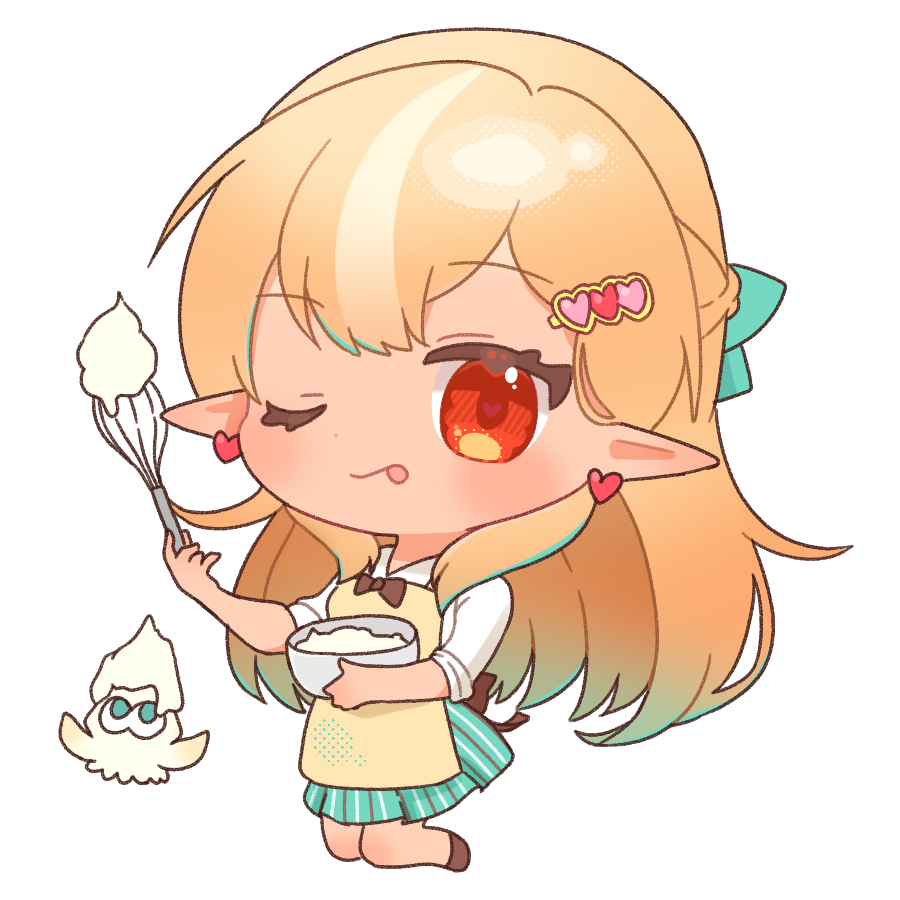 不知火フレア 「ホイップ塗りたくっちゃうぜぇ!#しらぬえ 」|染宮のイラスト