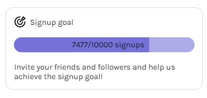 We're building a platform exclusively for trading airdrops, and close to 7500 people are eager to try it out.

The Waitlist will close once we reach 10,000 users.

Last chance to secure your spot.