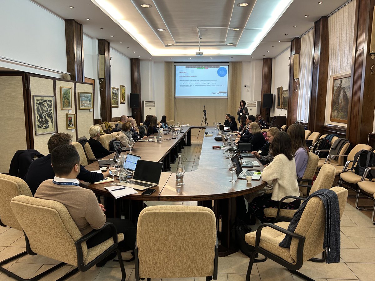 We start! Kick-off meeting of EUTOPIA_HEALTH. Happy to have members of ⁦<a href="/EutopiaUni/">EUTOPIA</a>⁩ at UBB.