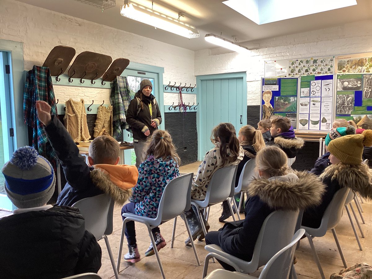 LodgeDitton's tweet photo. Year 3 had a fab trip to Wandlebury Country Park for a day of Iron Age activities! What better way to enrich your learning! https://t.co/Ee6NOekkcM