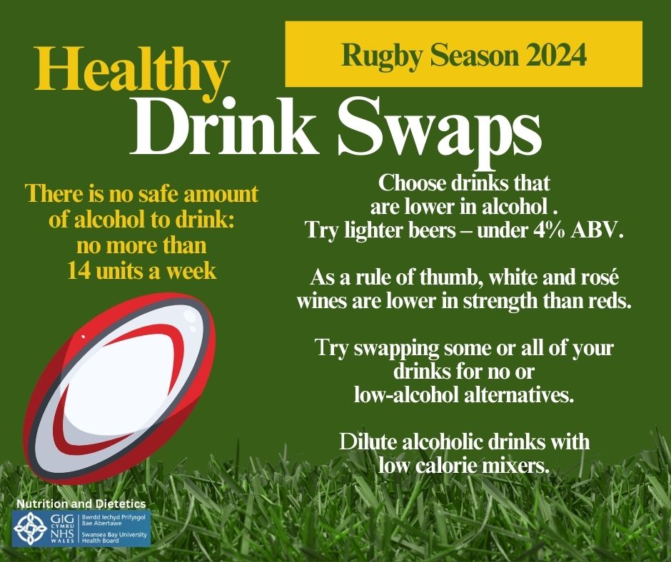 Its rugby season in Wales, and with that often comes an increase in alcohol intake. Have you tried the Drink Free Days NHS app? Have a game plan to enjoy the Six Nations and feel the benefits of drinking less. You can find out more here: nhs.uk/better-health/…🏉🏴󠁧󠁢󠁷󠁬󠁳󠁿