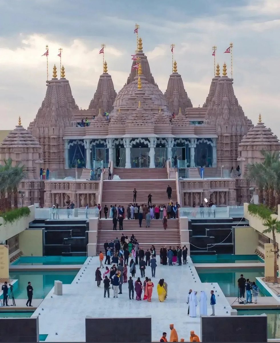 अबू धाबी में पहला अलौकिक अद्भुत हिंदू मंदिर दर्शन 🌺🙏