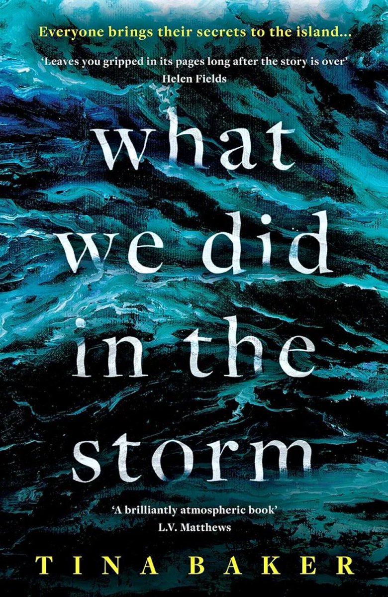 Happy publication day to @TinaBakerBooks for the excellent #WhatWeDidintheStorm! 🍾🎉