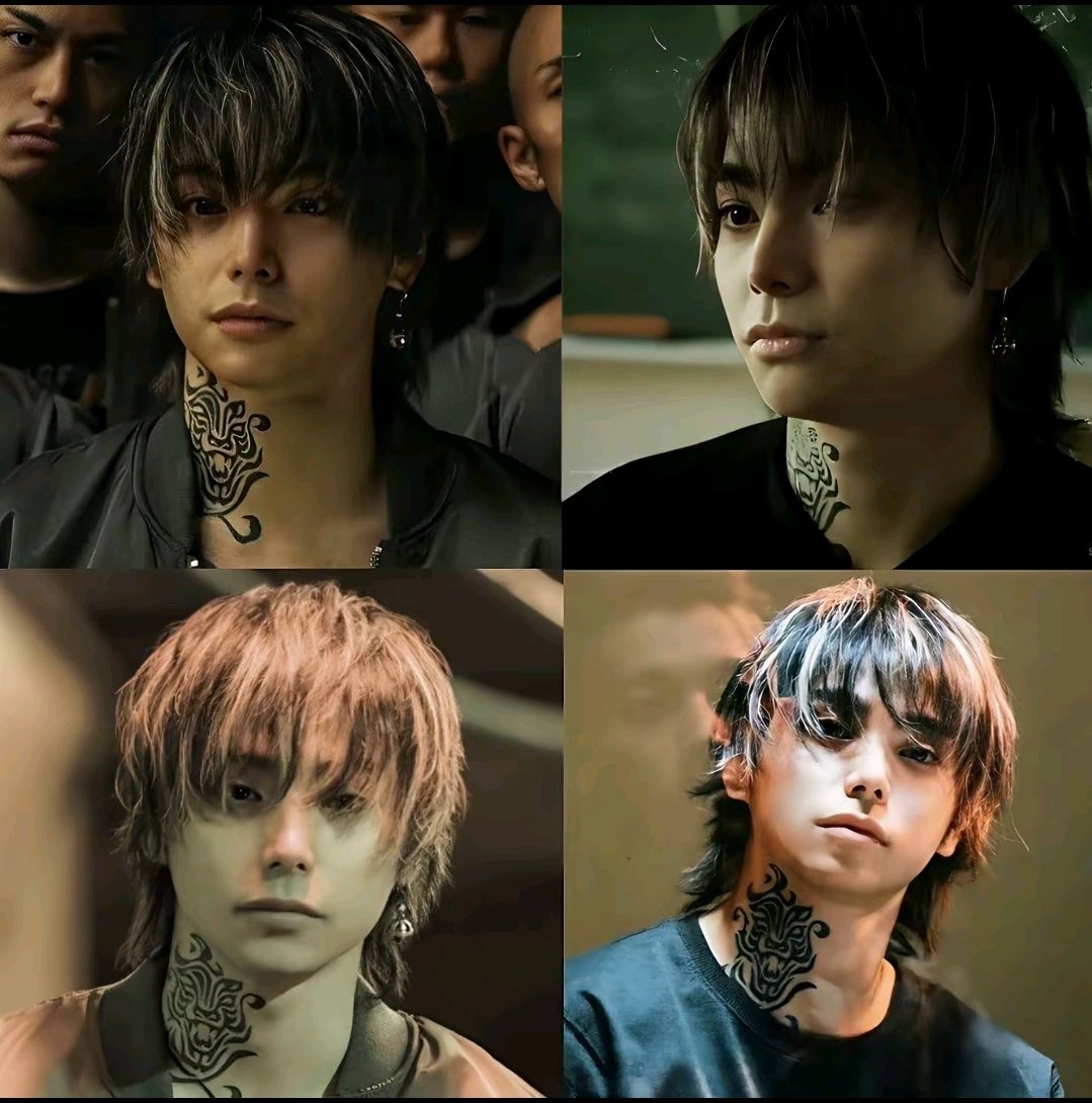 nijiro murakami as chishiya in #AliceInBorderland & kazutora janemiya in #TokyoRevengers omg 😻🥹🖤