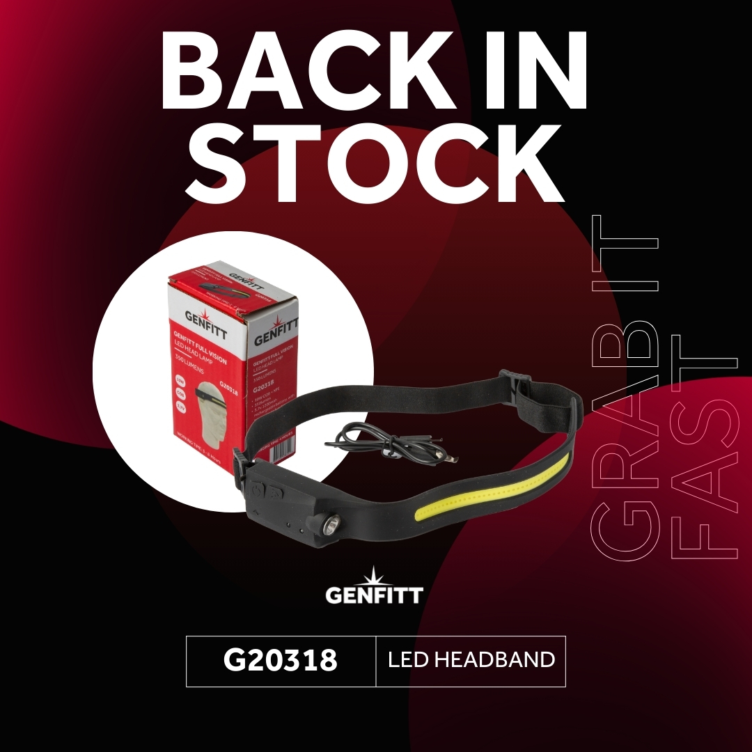 genfitt's tweet photo. 📢 BACK IN STOCK! 📢

Our Genfitt LED Headband (G20318) is back in stock and available to buy on our website or app!
✔️Complete with wave function sensor
✔️Perfect for walking, running, cycling, hiking, emergencies
👉https://t.co/UfLjhfPFBN / https://t.co/yKK1SR7BtG https://t.co/g8x2xZGMcy