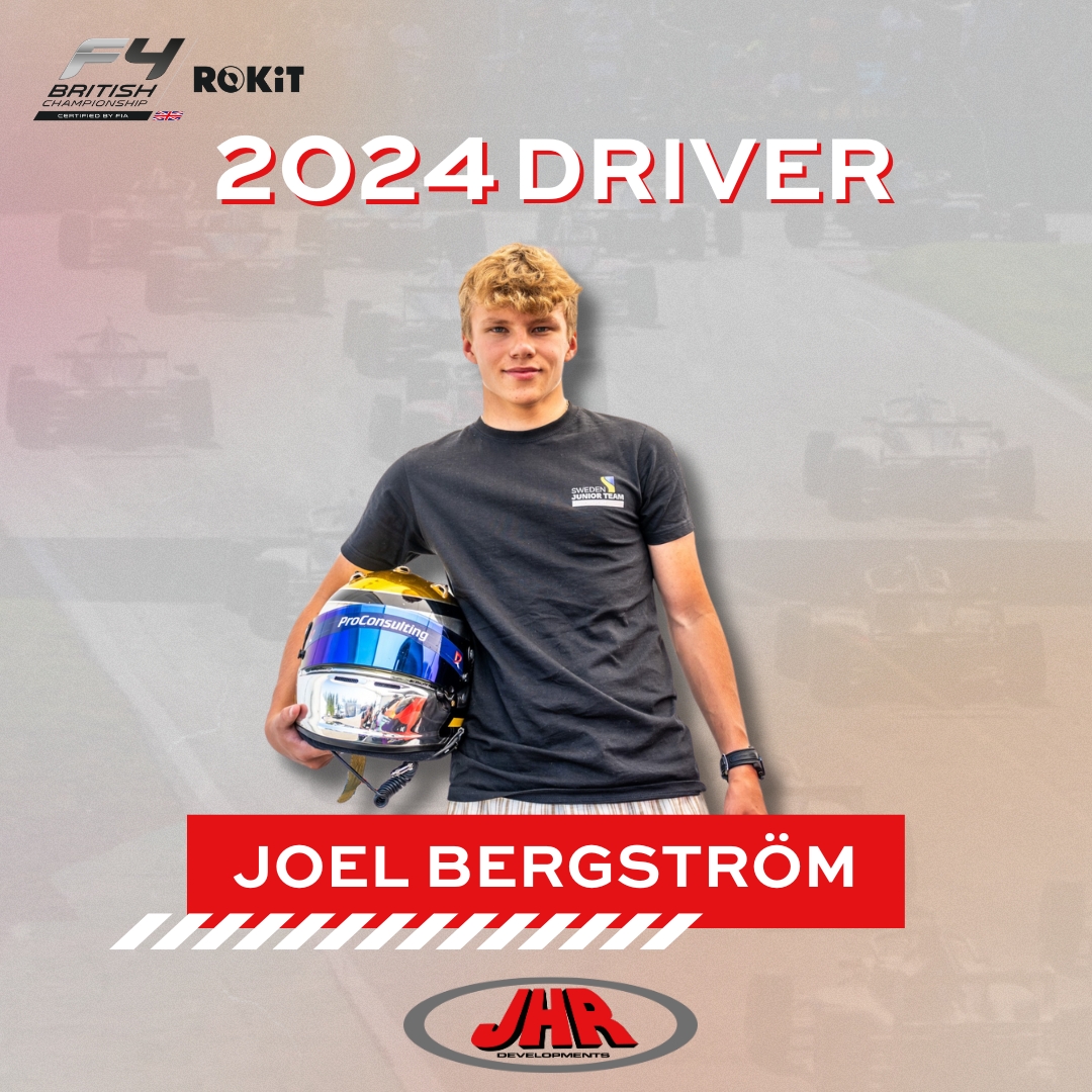 We're very happy to announce that Joel Bergström will be joining us this season in the @BritishF4 Championship! Here's the full story on the Swedish karter: jhrdevelopments.com/post/jhr-devel…