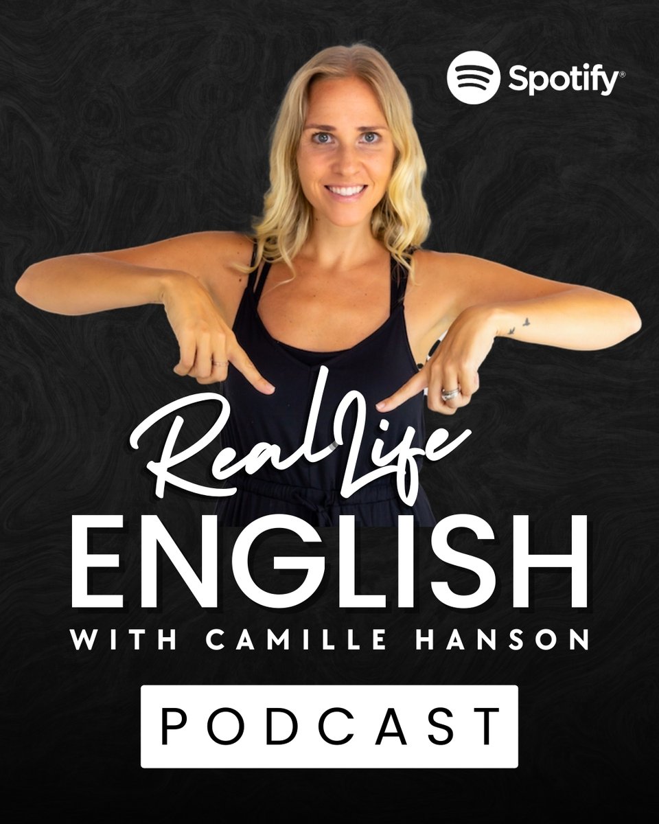 Just launched! My new Podcast with slow beginner, intermediate and advanced real life English Convos! Join myself and <a href="/calvinhanson/">Calvin ☕️</a> and learn some English through conversation.

podcasters.spotify.com/pod/show/learn…

#LearnEnglish #EnglishLanguage