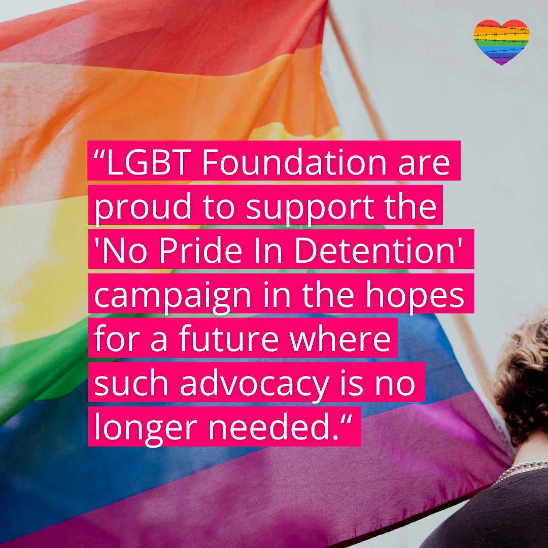 Rainbow Migration (@rainbowmigrants) on Twitter photo The LGBT Foundation is one of over 25 organisations supporting #NoPrideInDetention our campaign to end the detention of #LGBTQ people.
If your organisation agrees we shouldn't put #LGBT people in harm's way, join us at bit.ly/42p4NQv
Thank you so much <a href="/LGBTfdn/">LGBT Foundation</a> π³οΈβππ³οΈββ§οΈ The LGBT Foundation is one of over 25 organisations supporting #NoPrideInDetention our campaign to end the detention of #LGBTQ people.
If your organisation agrees we shouldn't put #LGBT people in harm's way, join us at bit.ly/42p4NQv
Thank you so much <a href="/LGBTfdn/">LGBT Foundation</a> π³οΈβππ³οΈββ§οΈ