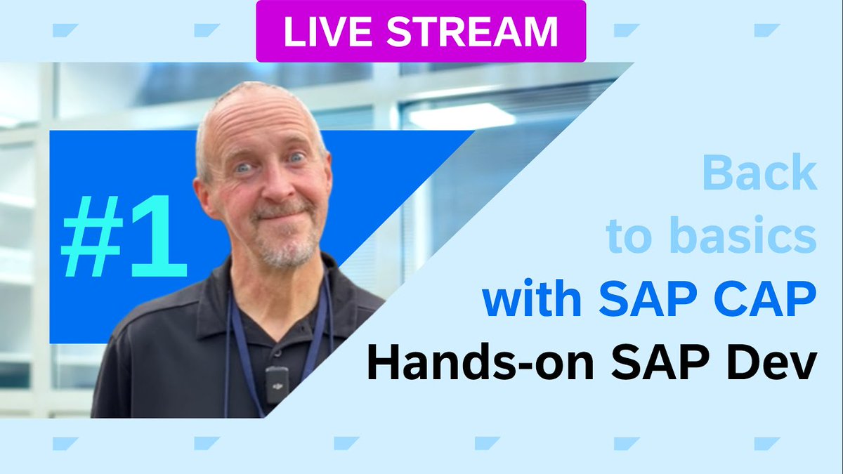 Explore the foundational concepts of SAP Cloud Application Programming Model (CAP) in our latest back to basics series with CAP - the key to building powerful cloud applications. 🔑 #SAPCAP #SAPOpenSource.
🔗 sap.to/6018VI31o.