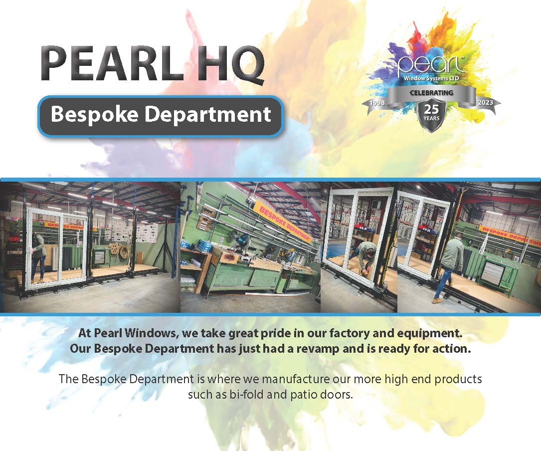 PearlWindows's tweet image. At Pearl Windows, we take great pride in our factory and equipment.
Our Bespoke Department has just had a revamp and is ready for action.

The Bespoke Department is where we manufacture our more high end products such as bi-fold and patio doors. #bifolds #windowmanufacturers