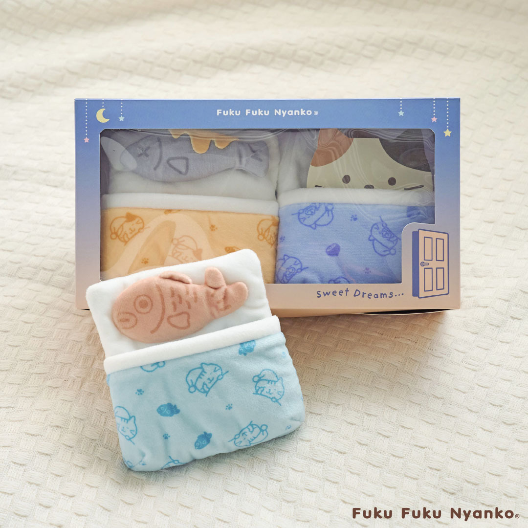 おすわりマスコットが すっぽり入るお布団が登場！🌙💤 それぞれの