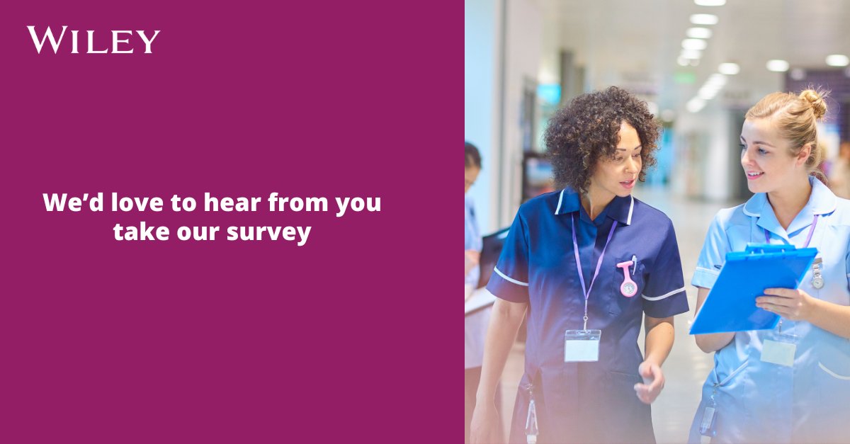 We would like your feedback about Royal Marsden Online to understand what you value the most. You will get the survey emailed to you! You will get a 20% discount code on books purchased at Wiley ow.ly/IWj450QAQ48