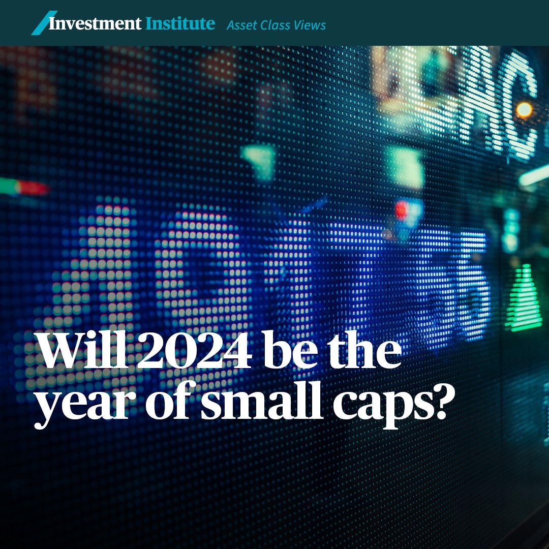 2024 could be the year when small caps bounce back. Caroline Moleux explains why, as the rate tightening cycle looks to be coming to an end, she believes the asset class could potentially be more attractive to investors.

axa-im.com/investment-ins…

#AXAIMInvestmentInstitute