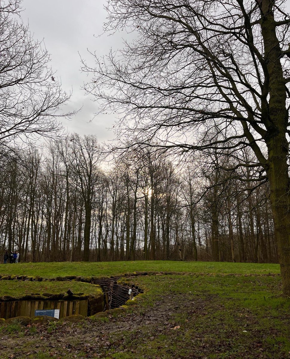 Day 2 - Stop No. 1 - Bayernwald. Our students have been able to compare and contrast different trenches along the Western Front and absorb the peaceful surroundings. #MalbankBelgium2024🇧🇪