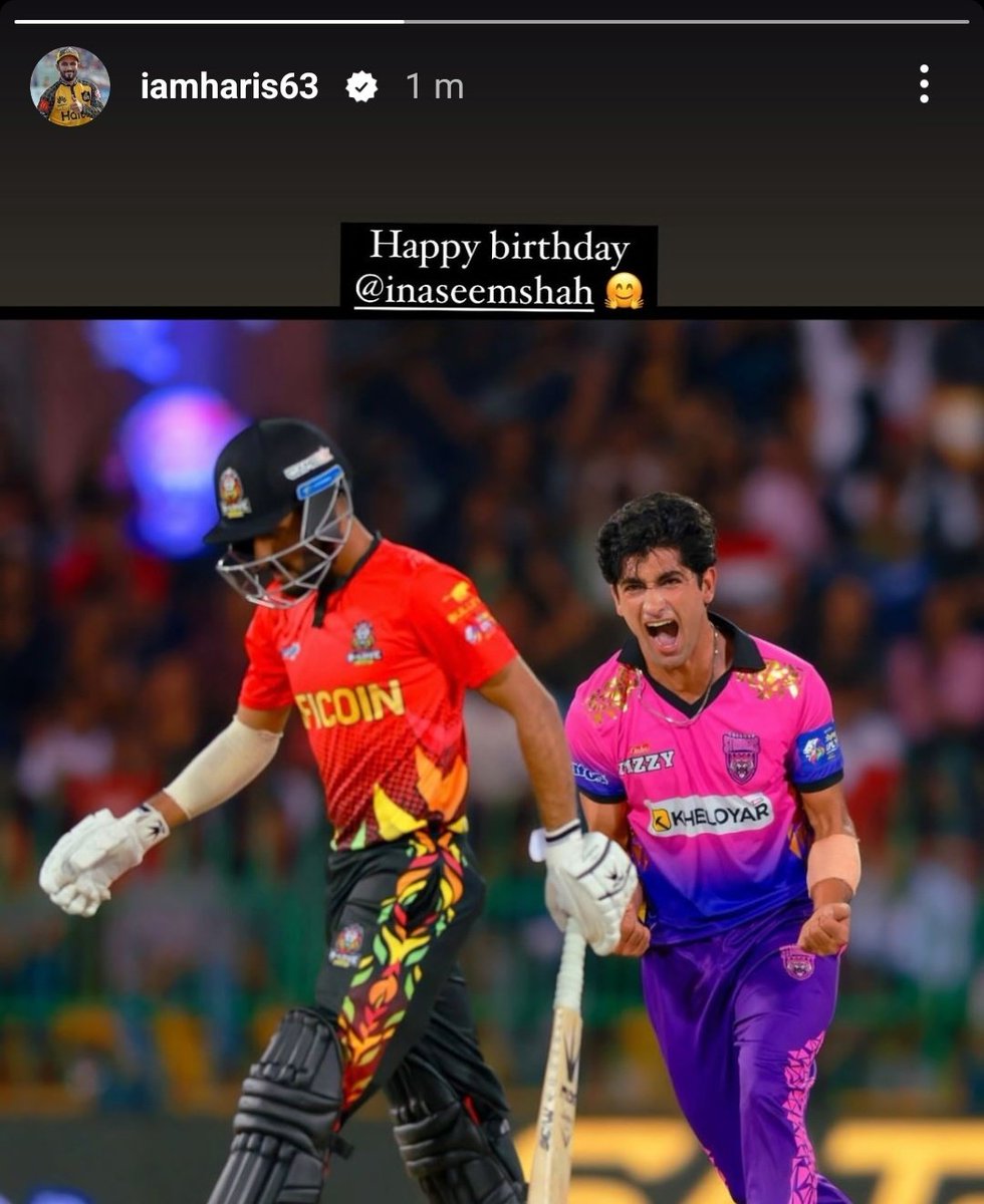 Happy Birthday Naseem Shah 

Hopefully after Your comeback you will be better than the past

Good luck for the Future

Respect increase for M Haris 🫡

#PTI_Folllowers
#SupremeCourtofIndia
#NaseemShah
