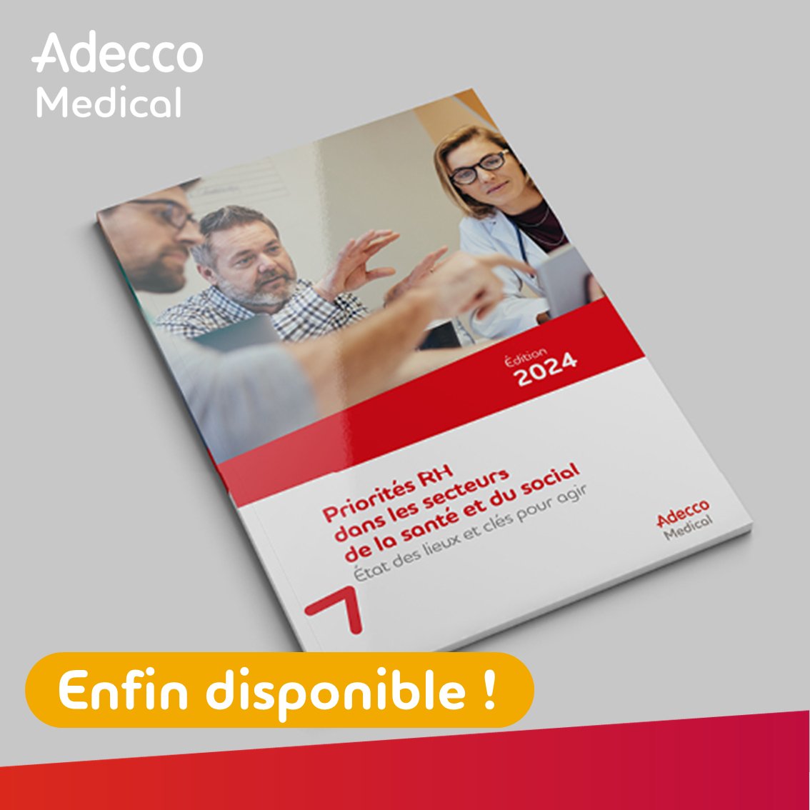 AdeccoMedical's tweet photo. [Livre Blanc 📖] Nous avons interrogé près de 400 professionnels de santé. 
Grâce à leurs retours d'expérience, nous avons identifié 4 priorités qui donnent envie aux candidats de rejoindre durablement une structure.

Découvrez l’étude ici ▶️https://t.co/NMJOMOIRYm ◀️ https://t.co/8wJ2tym138