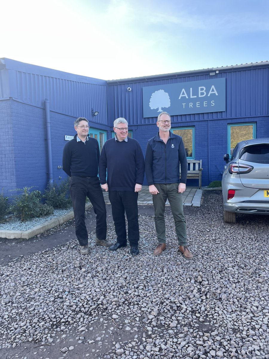 Alba Trees Nursery (@albatrees) on Twitter photo Alba has received visits from not one but two local MSP's this week!
<a href="/_MWhitfield/">Martin Whitfield MSP</a> visited us on Tuesday and brought the sunshine with him. ☀️
It was really encouraging to feel genuine support for Alba as a local business. 💖
#eastlothian #albatrees #netzero Alba has received visits from not one but two local MSP's this week!
<a href="/_MWhitfield/">Martin Whitfield MSP</a> visited us on Tuesday and brought the sunshine with him. ☀️
It was really encouraging to feel genuine support for Alba as a local business. 💖
#eastlothian #albatrees #netzero