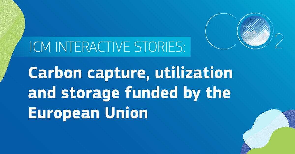 Happy to see the launch of our new tool on Industrial #CarbonManagement interactive stories! 🎉

You can discover how the 🇪🇺 supports #CCUS projects under #CEFEnergy, #InnovationFund & #HorizonEU & our way to reach climate neutrality by 2050.

👉cinea.ec.europa.eu/news-events/ne…