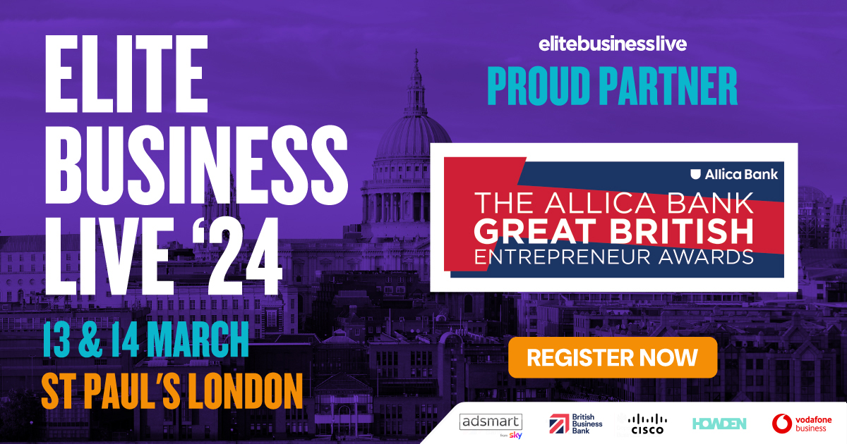 Join us at Elite Business Live 2024!✨ We're proud partners of #EBL2024, the UK's premier conference for SMEs, fast-track start-ups, and high-growth business 📈🎉 owners. Secure your ticket now for endless networking and growth opportunities: eventbrite.co.uk/e/elite-busine…