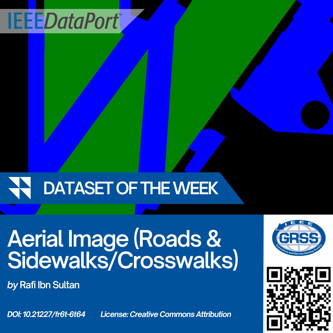 IEEE_GRSS's tweet image. 📢More datasets in #IEEE DataPort Geoscience and Remote Sensing
🌍Aerial Image
🗓️2024
👥Rafi Ibn Sultan
🎓DOI: lnkd.in/ej3tNyKy
👉bit.ly/aerImg