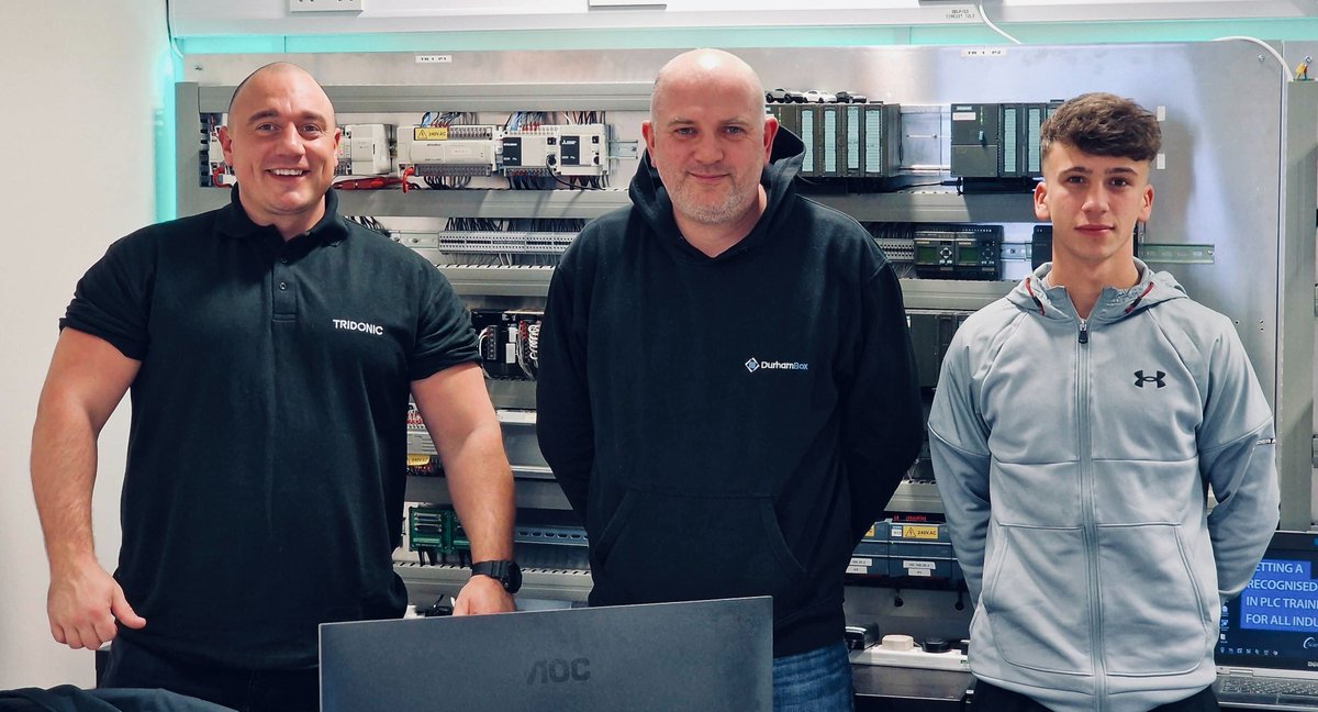 ScantimeAuto's tweet image. Well done to Craig from @Tridonic, Mark and Kaine from @durhambox who have successfully completed our GX Works 2 - Industrial Maintenance & Fault-Finding Pro 1&2 PLC training! 📷
#plctraining #plcprogramming #industrialautomation