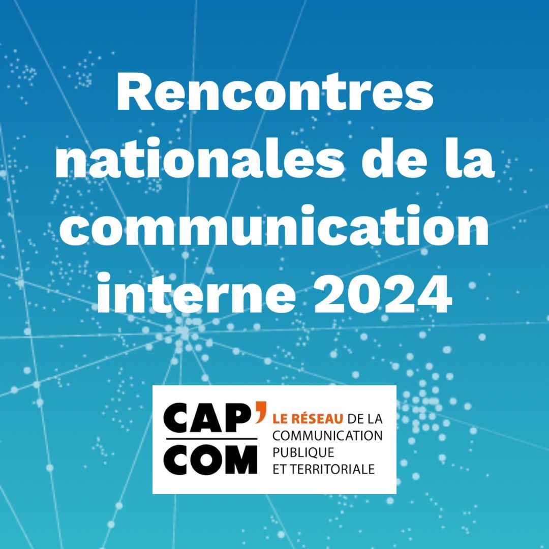 fredfougerat's tweet image. Rendez-vous lundi 18 mars aux rencontres de la #ComInterne dans la #ComPublique, organisées par @cap_com.

Chaque année, le réseau des communicants internes publics se réunit à Paris pour échanger sur l'évolution et les pratiques du métier. Ces journées s'adressent à tous ceux