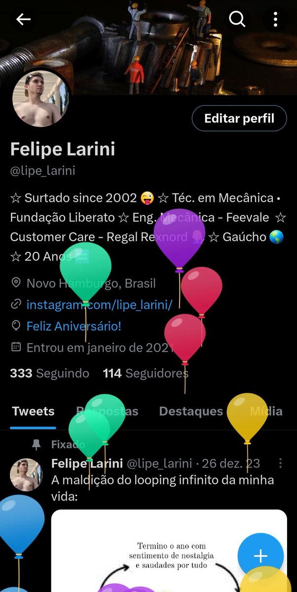 Subam, balõezinhos! 🥳🎉