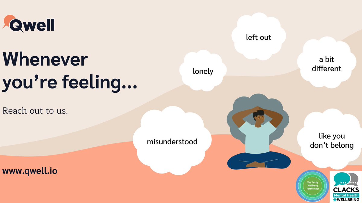 Clackmannanshire Council are the first local authority in Scotland to be partnering with Qwell to provide digital mental health support to parents of children 18 and under. Head to qwell.io for more info and to register from 19.02.24 #MHWBClacks