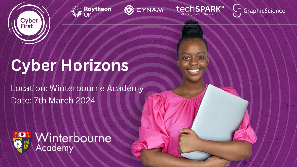 CyNam (@cynamhub) on Twitter photo Are you ready to inspire the next generation of cyber experts? Join us at <a href="/WinterbourneAc1/">WinterbourneAcademy</a> Cyber Horizons
We're on the lookout for industry partners to provide hands-on activities for the students.
Please get in touch with chris@techspark.co to learn how to get involved! Are you ready to inspire the next generation of cyber experts? Join us at <a href="/WinterbourneAc1/">WinterbourneAcademy</a> Cyber Horizons
We're on the lookout for industry partners to provide hands-on activities for the students.
Please get in touch with chris@techspark.co to learn how to get involved!