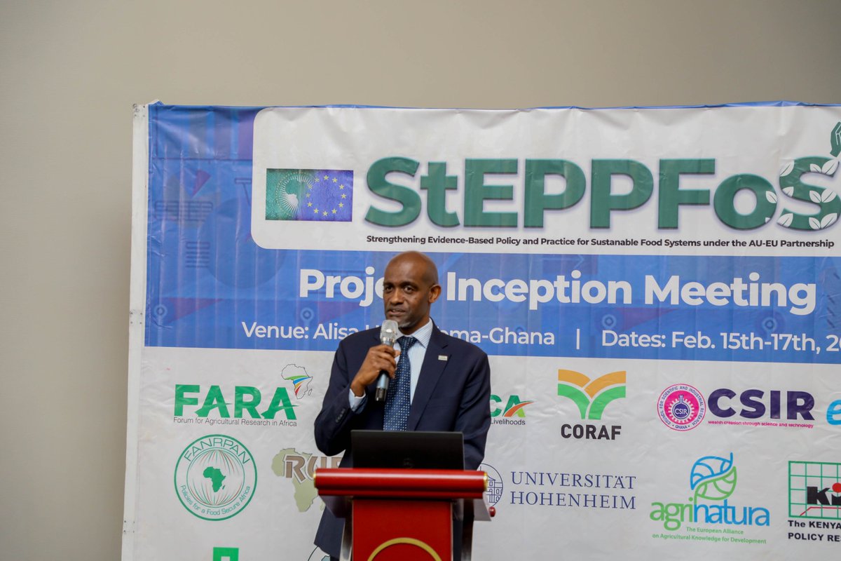 FARAinfo's tweet photo. The @_AfricanUnion & the @EU_Commission has today launched the "Strengthening Evidence-Based Policy Practice for Sustainable Food Systems under the #AUEU Partnership" #StEPPFoS, which is designed to promote policy coherence and alignment across #PANAP and #FNSSA to contribute... https://t.co/je3sfJt0MC