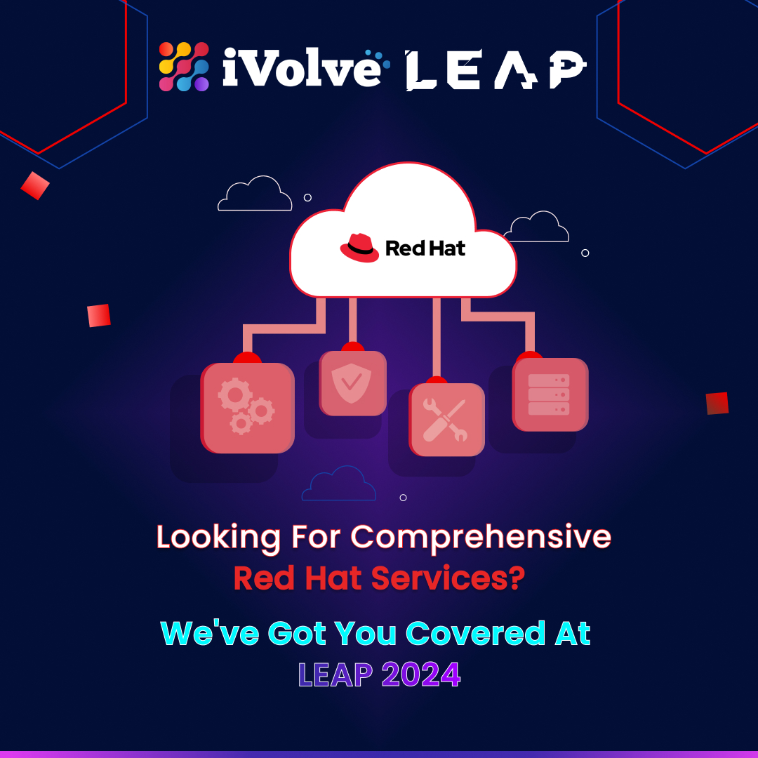 iVolvetech's tweet image. We are a leading Services provider &amp;amp; Silver Sponsor of @RedHat. Our team of certified experts is equipped to deliver solutions across the spectrum of Red Hat technologies.

Join us at @LEAPandInnovate to discuss tailoring our Red Hat Services to meet your needs.

#LEAP24