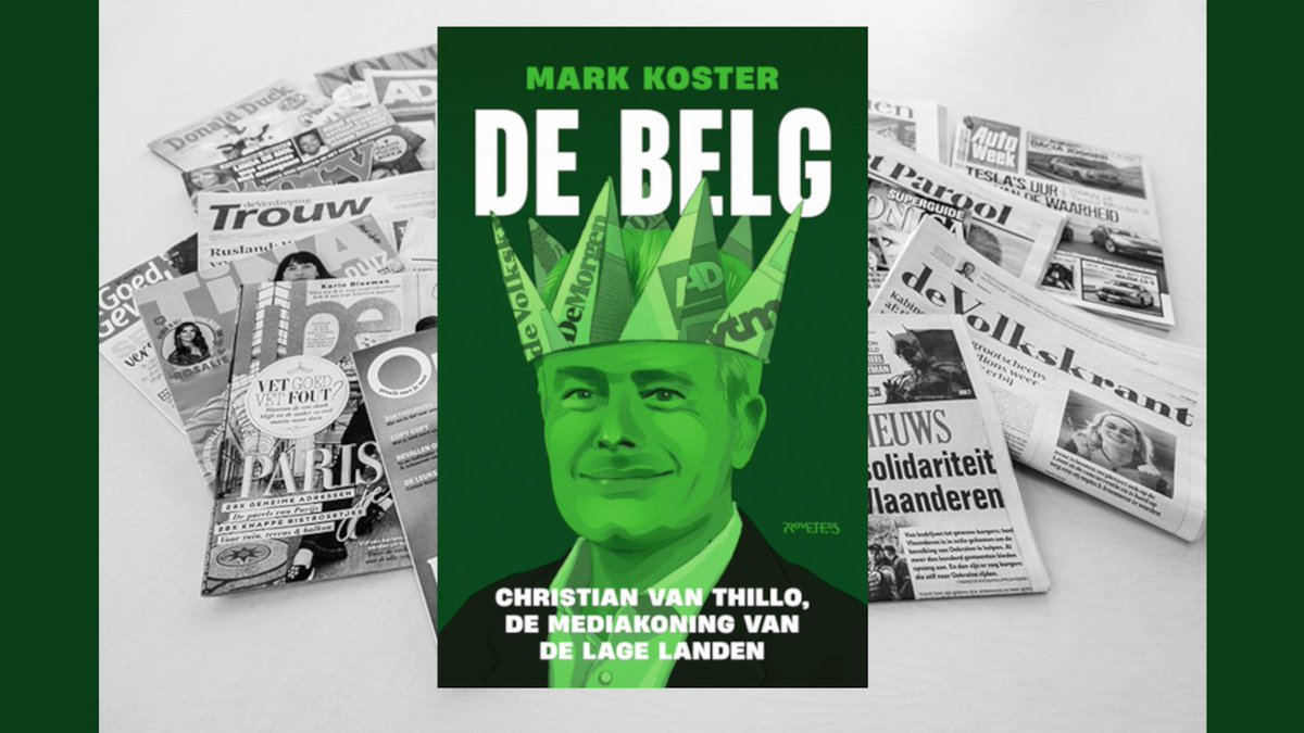 WO 21.02 om 19:30 bij deBuren: discussie over het boek ‘De Belg’ van @markkoster. Hoever reikt de macht van Christian Van Thillo? Wat betekent het imperium van ##DPG voor de pluriformiteit van #journalistiek in de Lage Landen? Info & tickets: tinyurl.com/3wpjj396