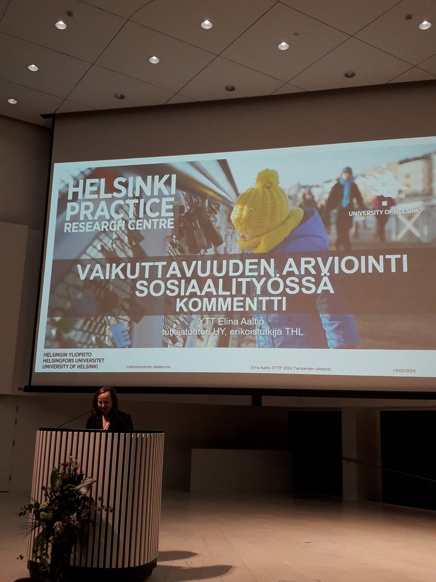 Vaikuttavuuden äärellä Sosiaalityön tutkimuksen päivillä @AaltioElina 🤩 Vaikuttavuuden arviointi esillä myös Lapset SIBin omassa työryhmässä - hienoa, että päästään kertomaan toiminnasta ja tuloksista. <a href="/lastensuojeluKL/">Lastensuojelun Keskusliitto</a> #sttp2024 #lapsetsib #vaikuttavuus