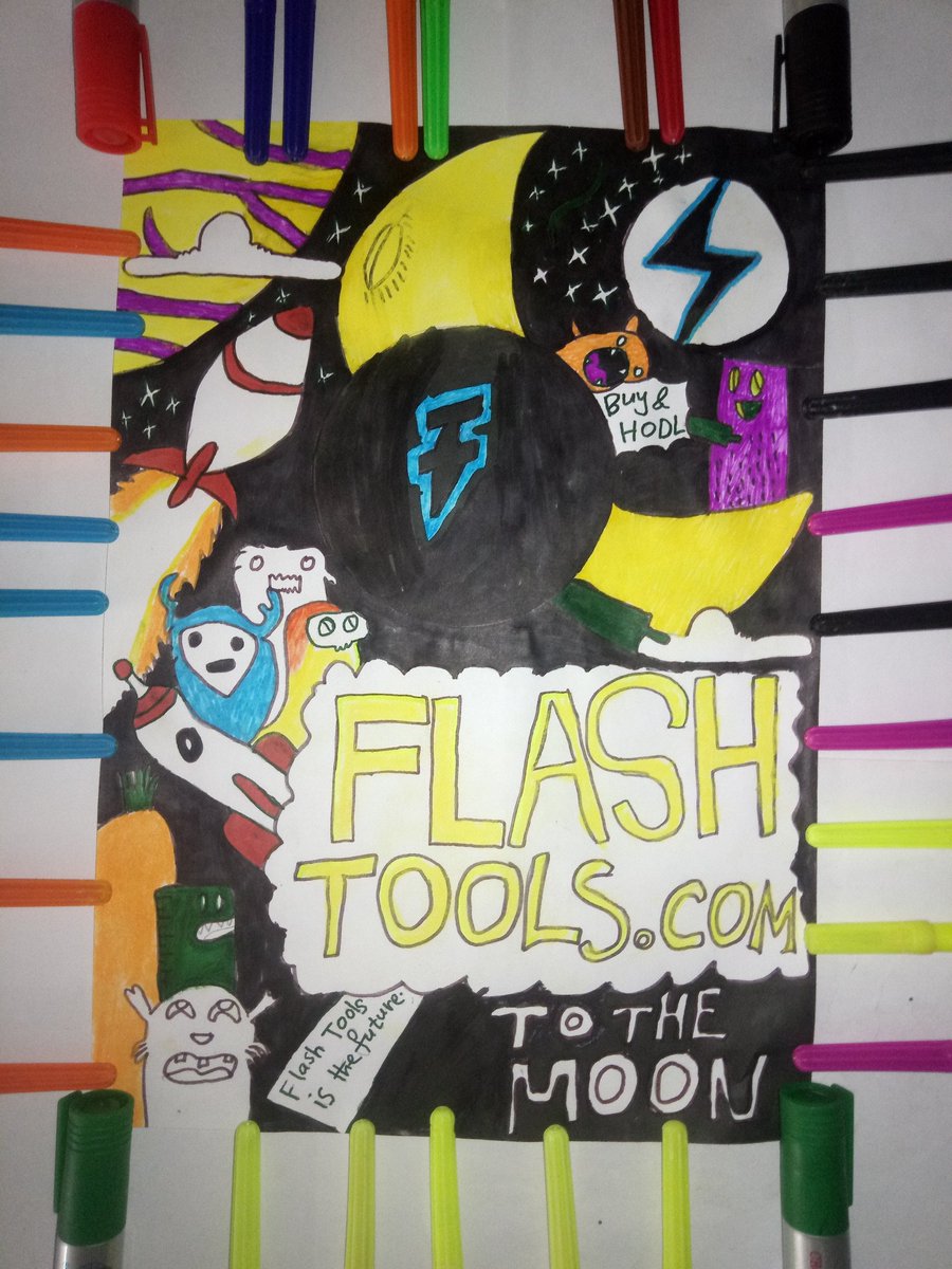 OSKEN12345's tweet image. Original entry about a 7 hour hand-drawn @flashlabs_SG project. I hope you like its authenticity🎨
@flashlabs_SG To the Moon🚀🎨
 
#FlashTools  #FLASH
$FLASH