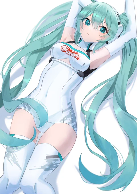レーシングミク2014(再掲)#初音ミク 
