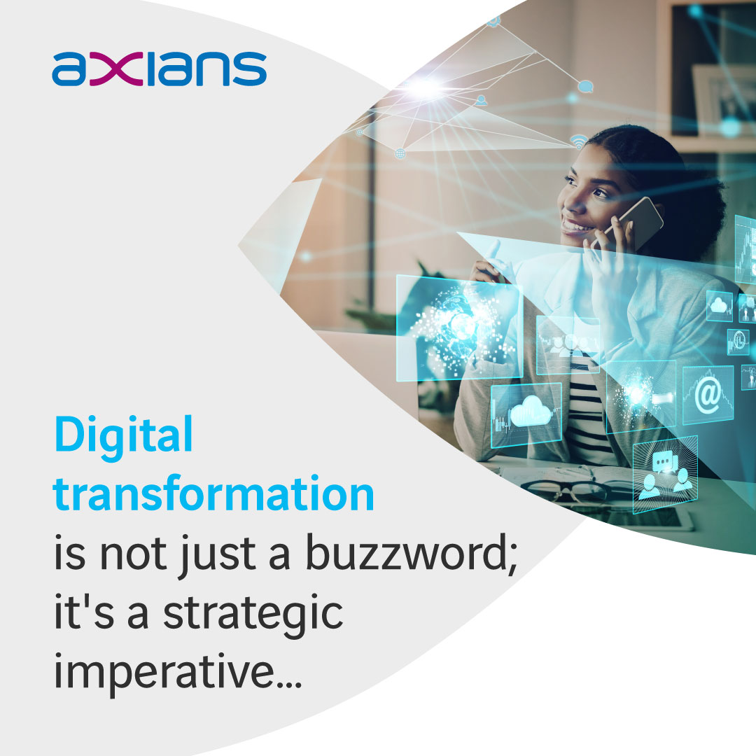 AxiansUK's tweet photo. Digital transformation is not just a buzzword; it's a strategic imperative. Integration of IT services is the cornerstone of successful digital transformation, enabling organisations to navigate the complexities of innovation. https://t.co/bI3JXwUjjP