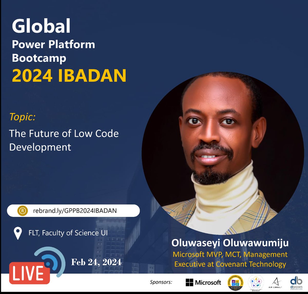 Explore '#TheFutureOfLowCode at #GPPBootcamp2024 with @soluwawumiju Discover how low-code platforms are revolutionizing the way we develop, making tech more accessible than ever. 🛠️ #LowCode Register here: rebrand.ly/GPPB2024IBADAN #GPPB2024 #GPPB2024IBADAN