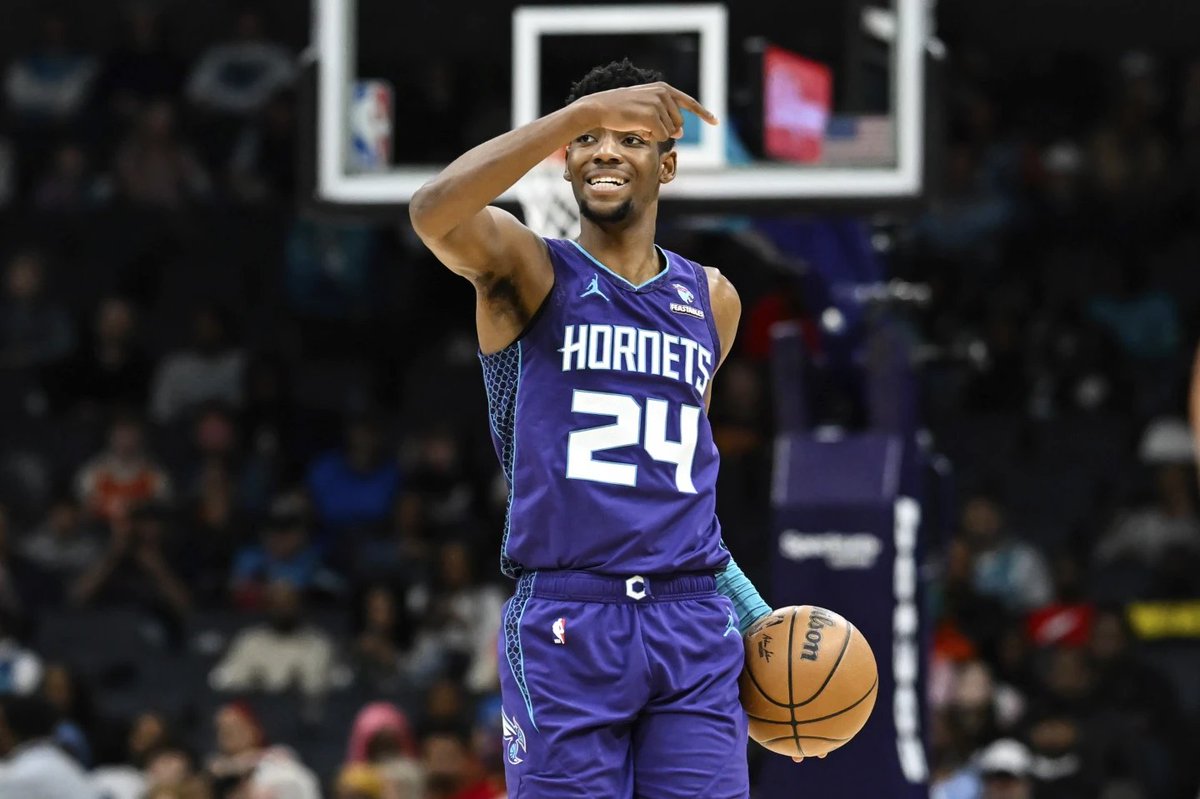 StreamSniper007's tweet photo. #BrandonMiller scored 18 of his 26 PTS in the first half and the Charlotte #Hornets built on their best stretch of the season by defeating the visiting Atlanta #Hawks 122-99.

#TreMann poured in 21 PTS and #MilesBridges had 17 PTS as #Charlotte shot 49.4% from the field. 

The Hornets have won 3 games in a row for the first time this season after winning a total of 10 games prior to the streak. #LetsFly35