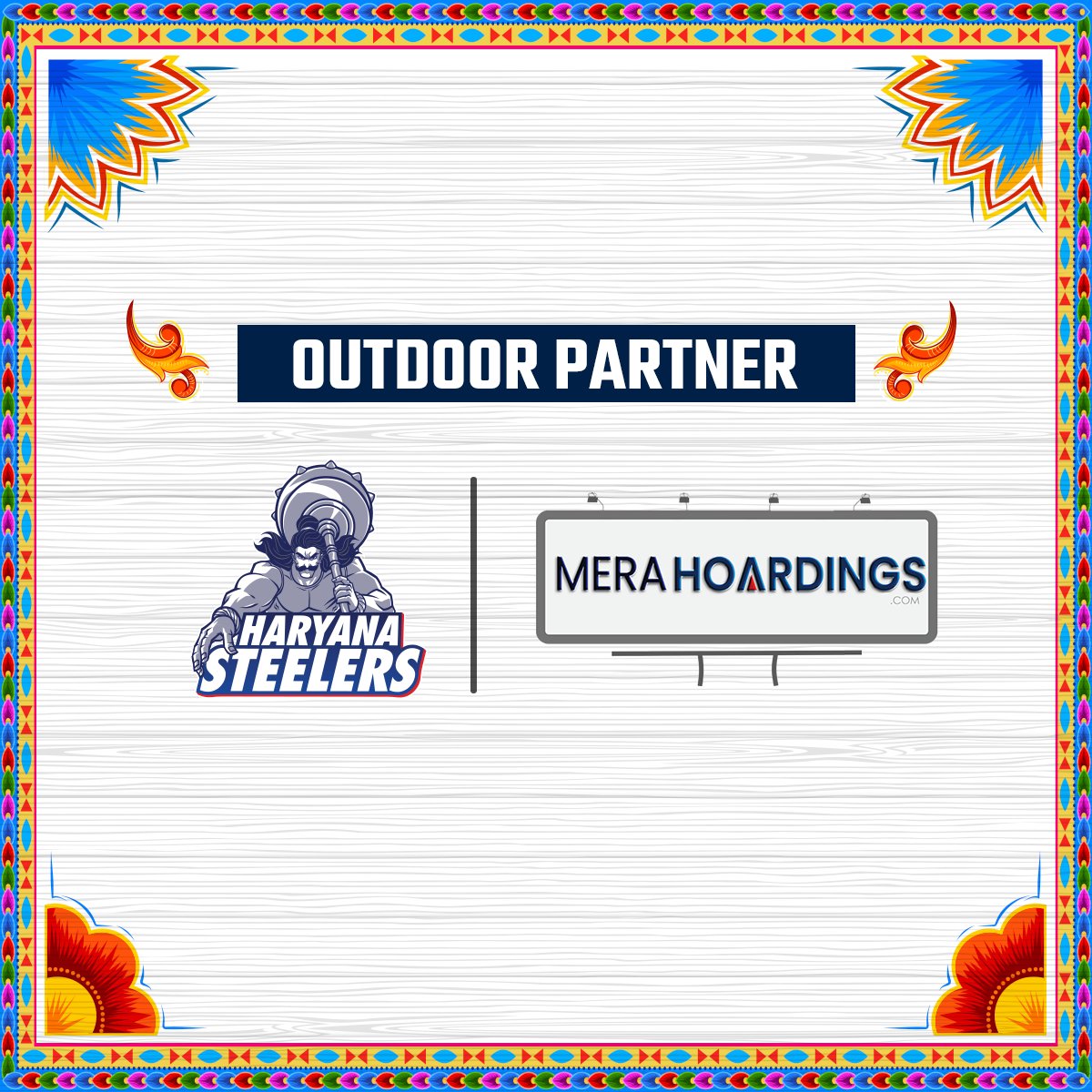 एक साथी जो हर क्षण को शानदार बनाए 🥳

Welcome Mera Hoardings, our Outdoor Partners for the season 🙌

#DhaakadBoys #NonStopHaryanvi @MeraHoardings